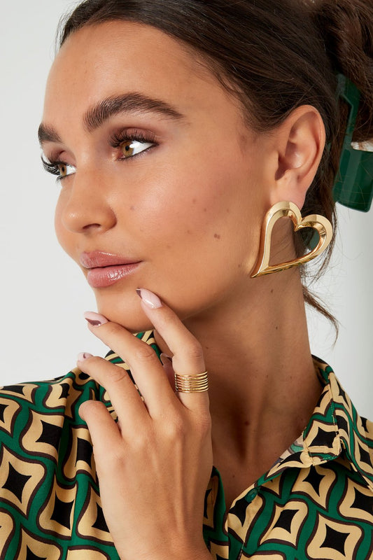 Anillo capas finas - Color plata