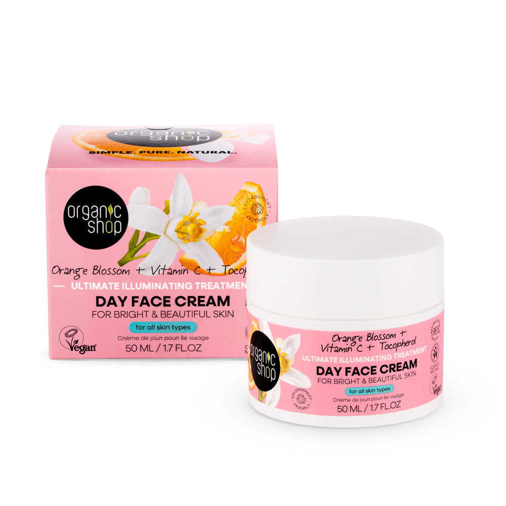 CREMA FACIAL DE DÍA CON TRATAMIENTO ILUMINADOR DEFINITIVO PARA UNA PIEL LUMINOSA Y HERMOSA