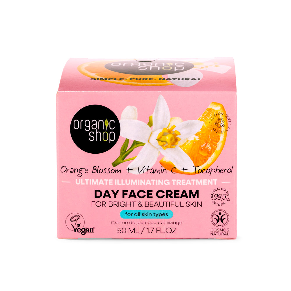 CREMA FACIAL DE DÍA CON TRATAMIENTO ILUMINADOR DEFINITIVO PARA UNA PIEL LUMINOSA Y HERMOSA