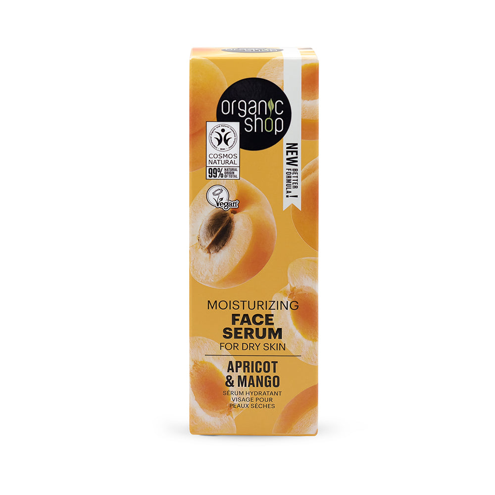 SUERO FACIAL HIDRATANTE PARA PIEL SECA ALBARICOQUE Y MANGO