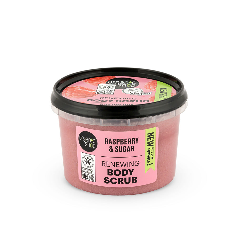 EXFOLIANTE CORPORAL RENOVADOR DE FRAMBUESA
