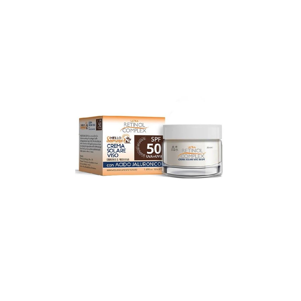 ULTRA RETINOL COMPLEX CREMA VISO SPF50 50ML