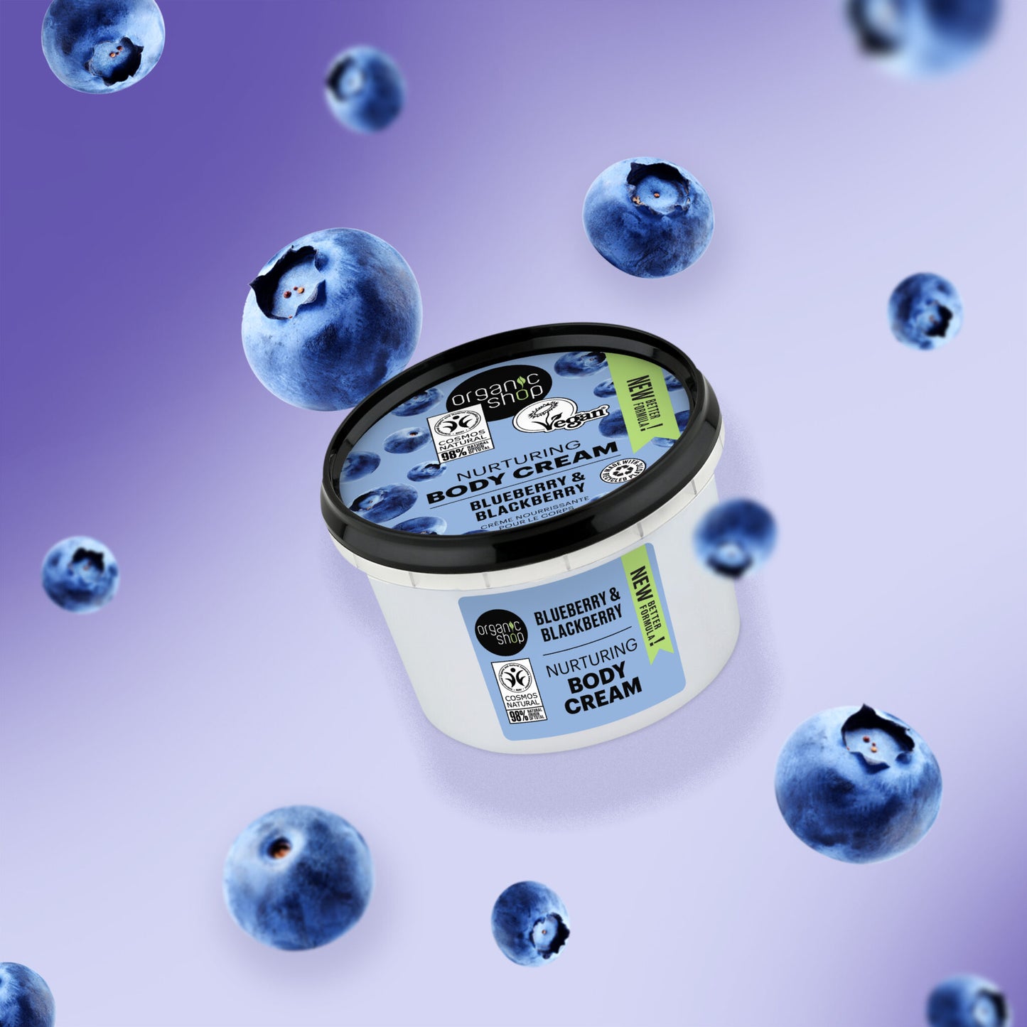 CREMA CORPORAL NUTRITIVA DE ARÁNDANOS Y MORA