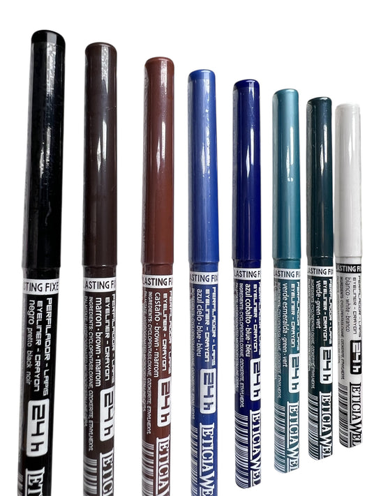 Lapiz Ojos Automatico 8 Tonos