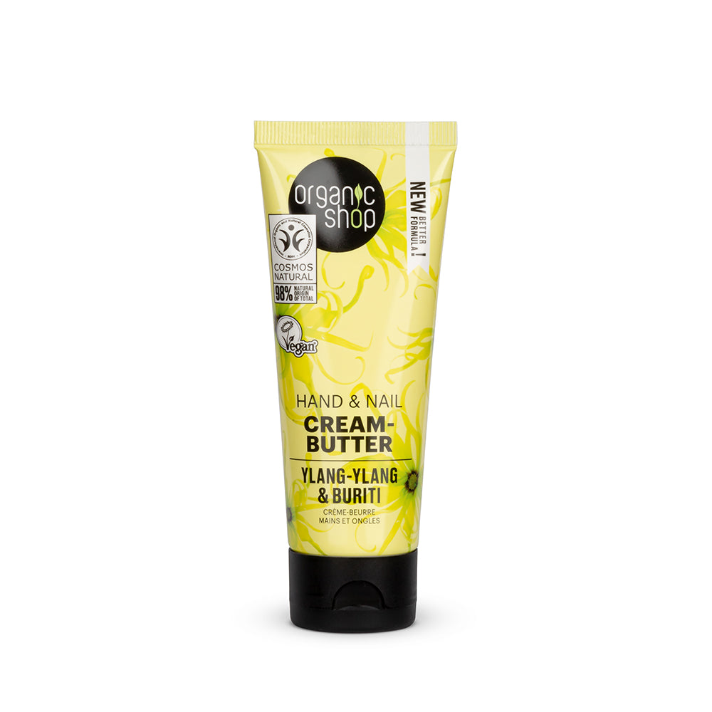 CREMA DE MANOS Y UÑAS - MANTECA DE YLANG-YLANG Y BURITY