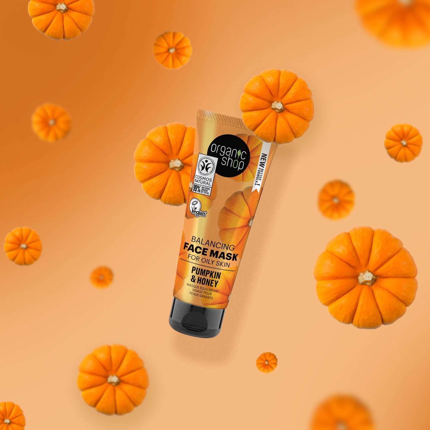 MASCARILLA FACIAL EQUILIBRANTE DE CALABAZA Y MIEL