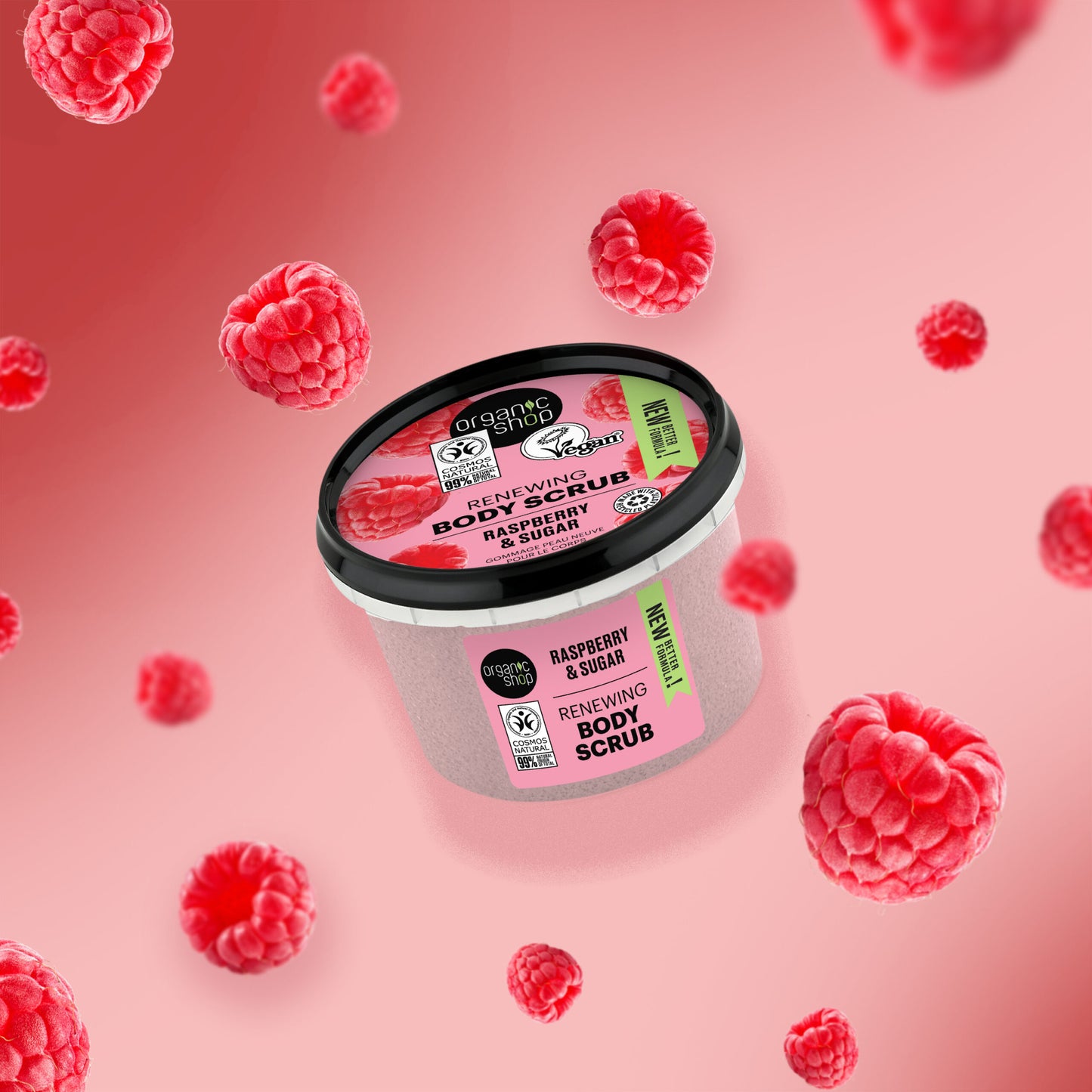 EXFOLIANTE CORPORAL RENOVADOR DE FRAMBUESA