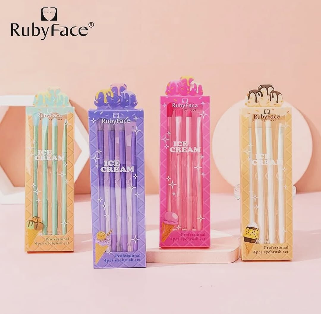 Set de 4 Brochas para ojos