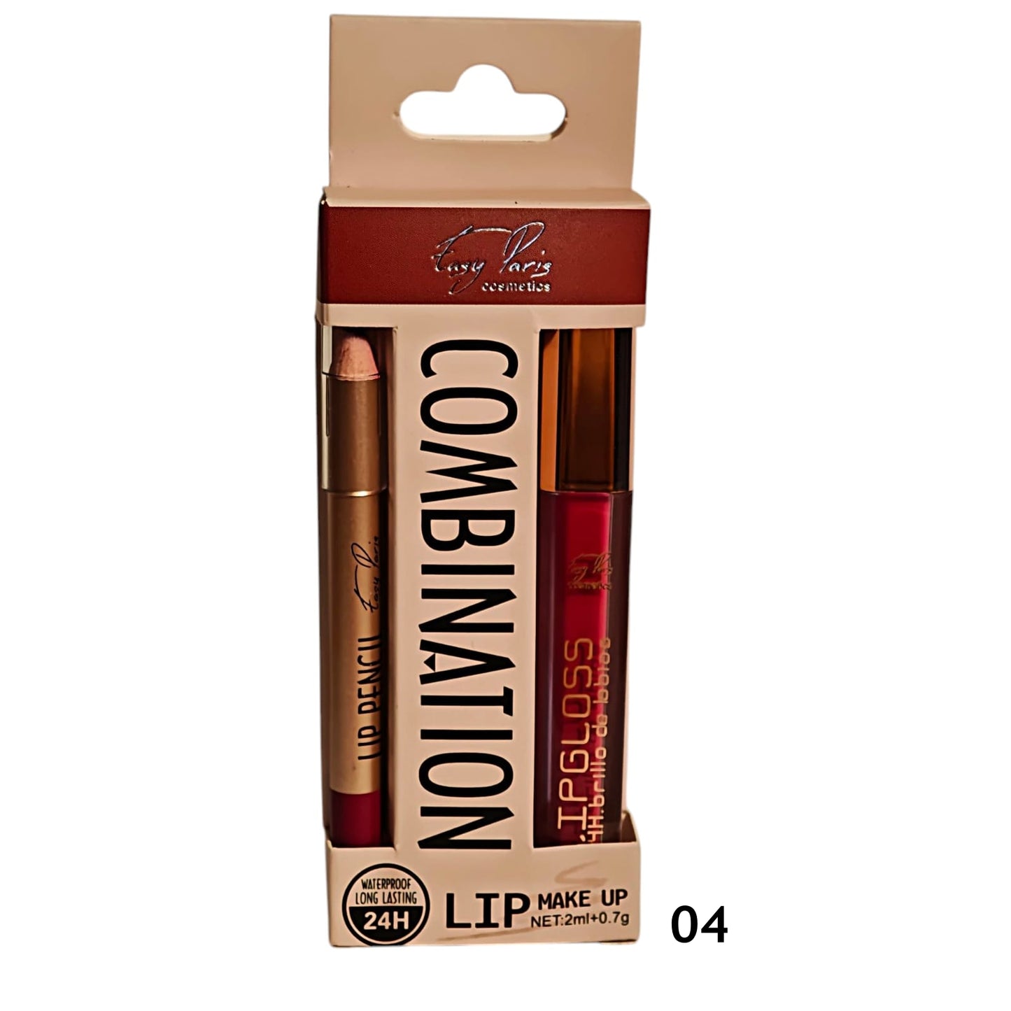 LIP COMBO B.DE LABIOS FIJO+PERFILADOR 24h