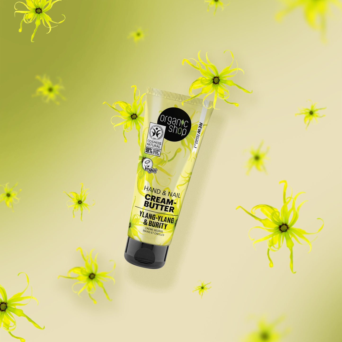 CREMA DE MANOS Y UÑAS - MANTECA DE YLANG-YLANG Y BURITY
