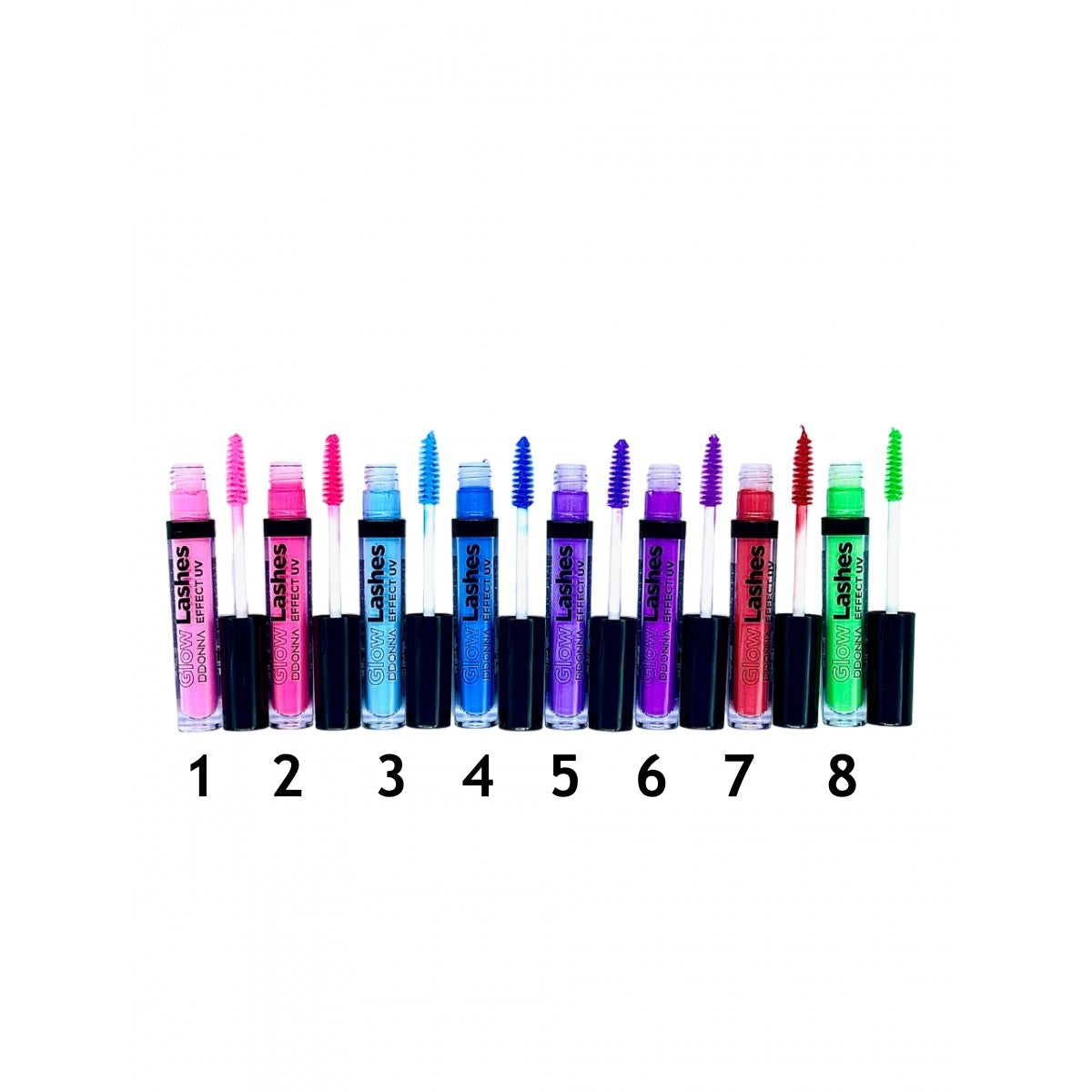 Mascara Glow Effect UV Neon