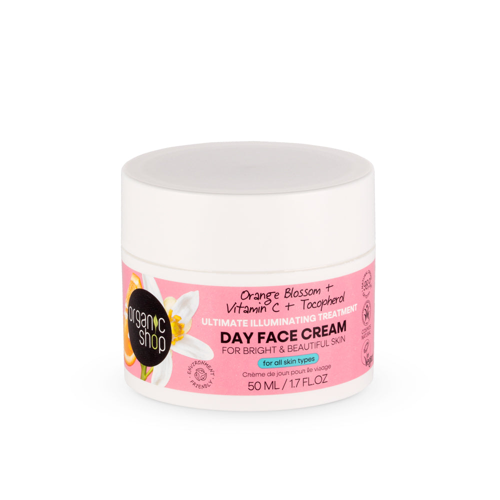CREMA FACIAL DE DÍA CON TRATAMIENTO ILUMINADOR DEFINITIVO PARA UNA PIEL LUMINOSA Y HERMOSA