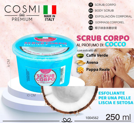 COSMI SCRUB CORPO 250GR COCCO
