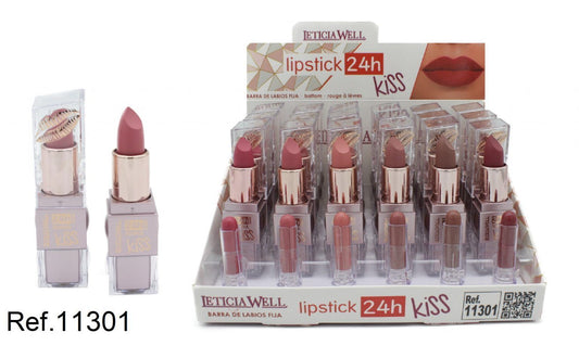 BARRA LABIOS LIPSTICK 24H KISS