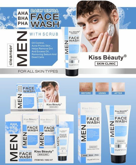 Limpiador Facial Diario con Exfoliacion