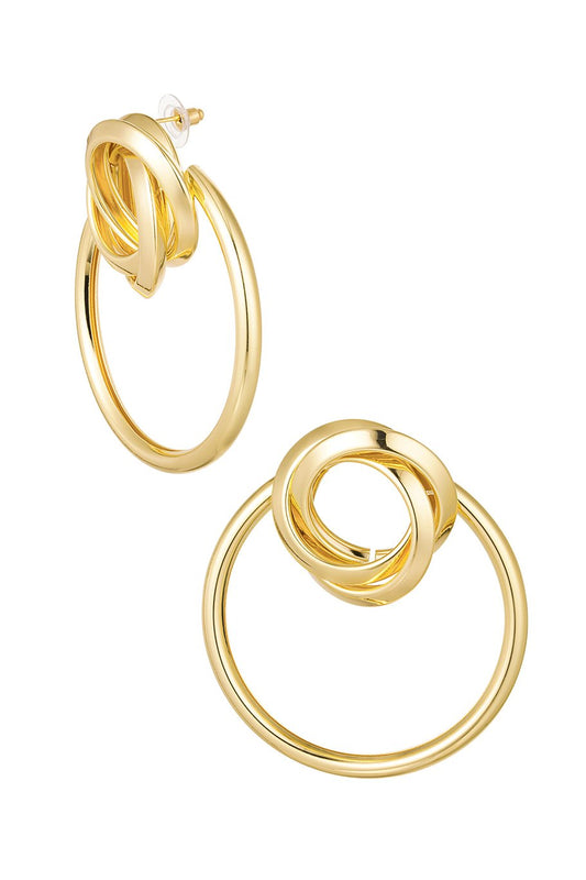 Pendientes con un toque - Color dorado