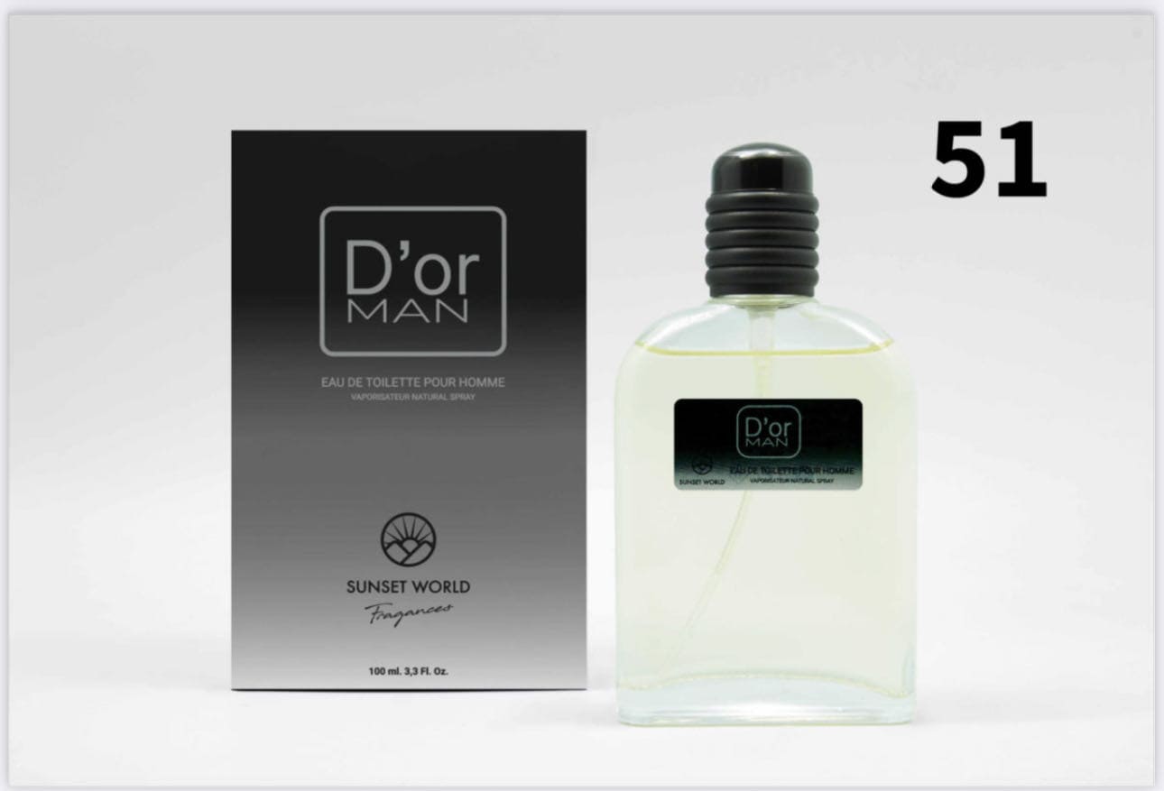 D'or Pour Homme Eau de Toilette 100ml Hombre