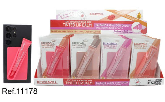TINTED LIP BALM+SOPORTE MOVIL
