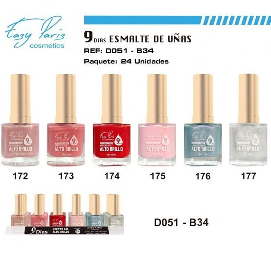 Laca uñas efecto gel 9 días