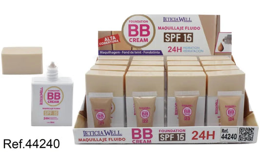 MAQUILLAJE FLUIDO BB CREAM SPF15 24H