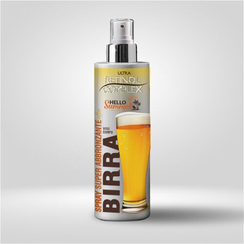Super bronceador con cerveza