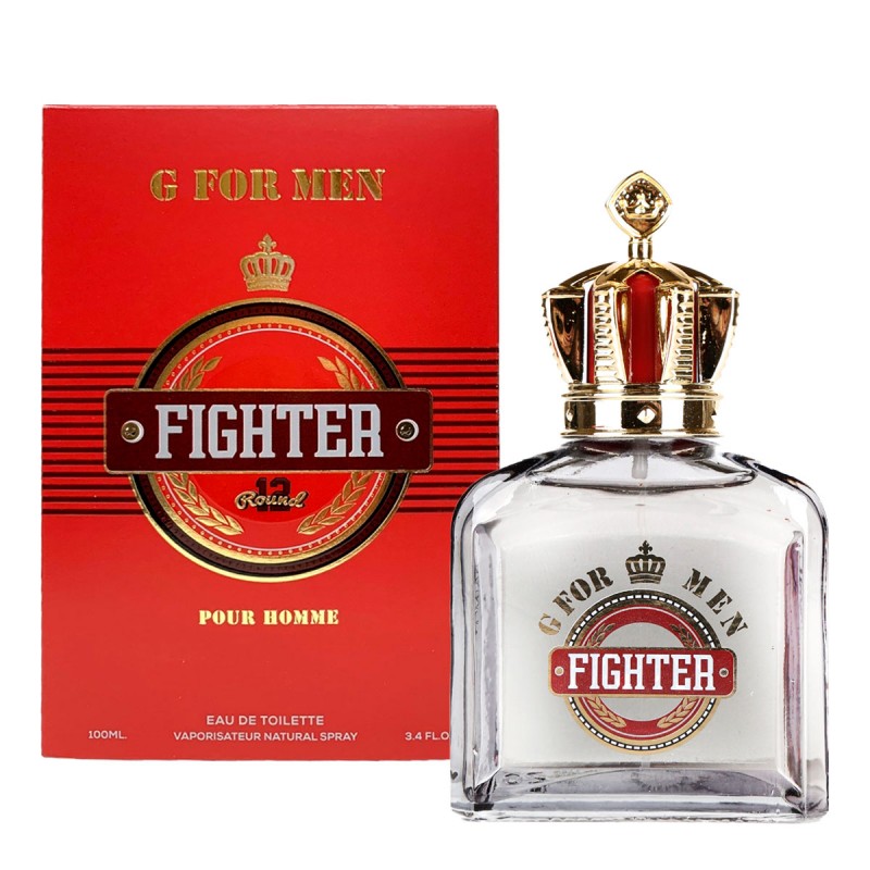 G For for Men Fighter para Hombre - Eau de Toilette - 100ml