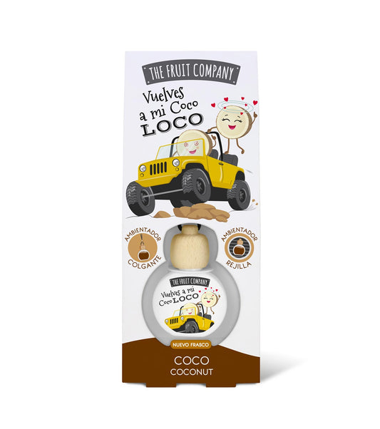 The Fruit Company Ambientador para coche - Coco