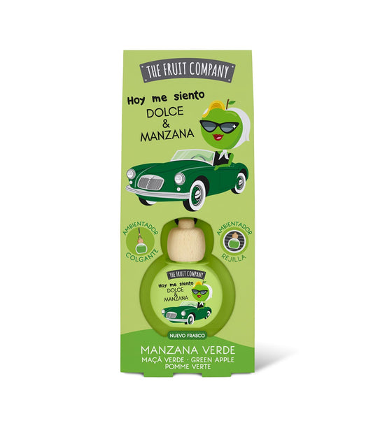 The Fruit Company Ambientador para coche - Manzana Verde